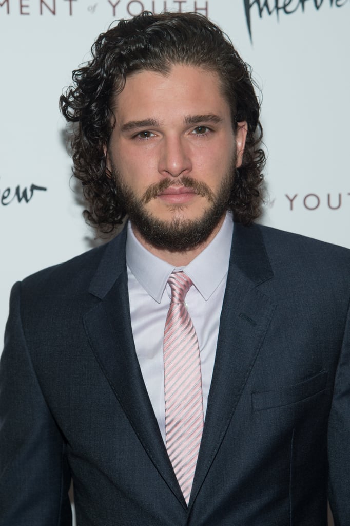 Kit Harington Brings His Sexy Smoulder To The Red Carpet Popsugar Celebrity Uk
