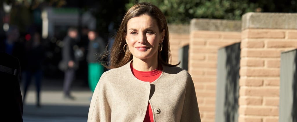 Queen Letizia's Hugo Boss Skirt January 2017
