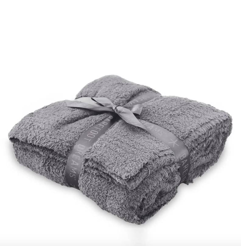 A Cozy Blanket: Barefoot Dreams CozyChic Ribbed Throw Blanket
