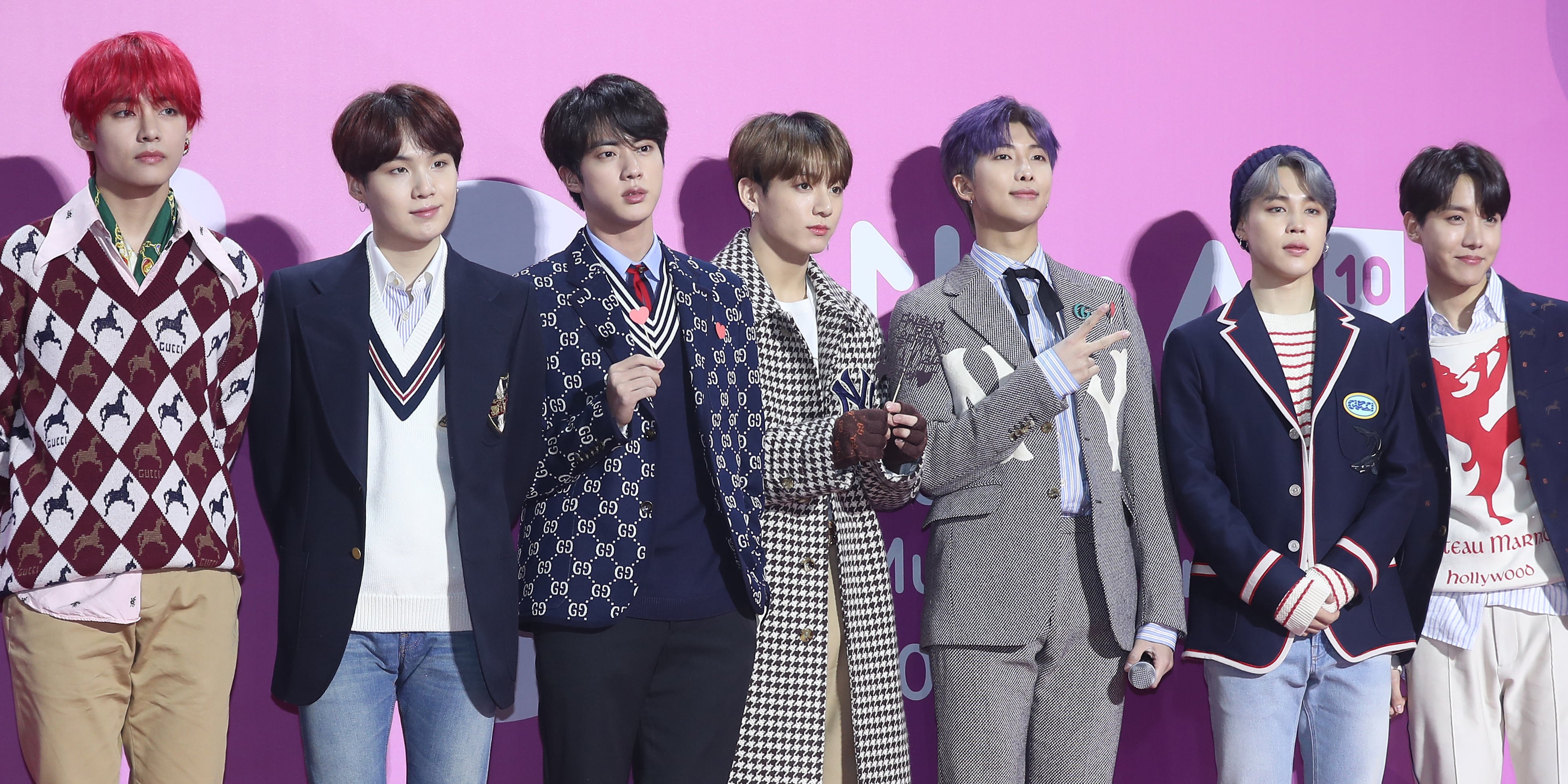 All Of BTS' Outfits In Los Angeles, From The 2021 AMAs To 'The Late Late  Show