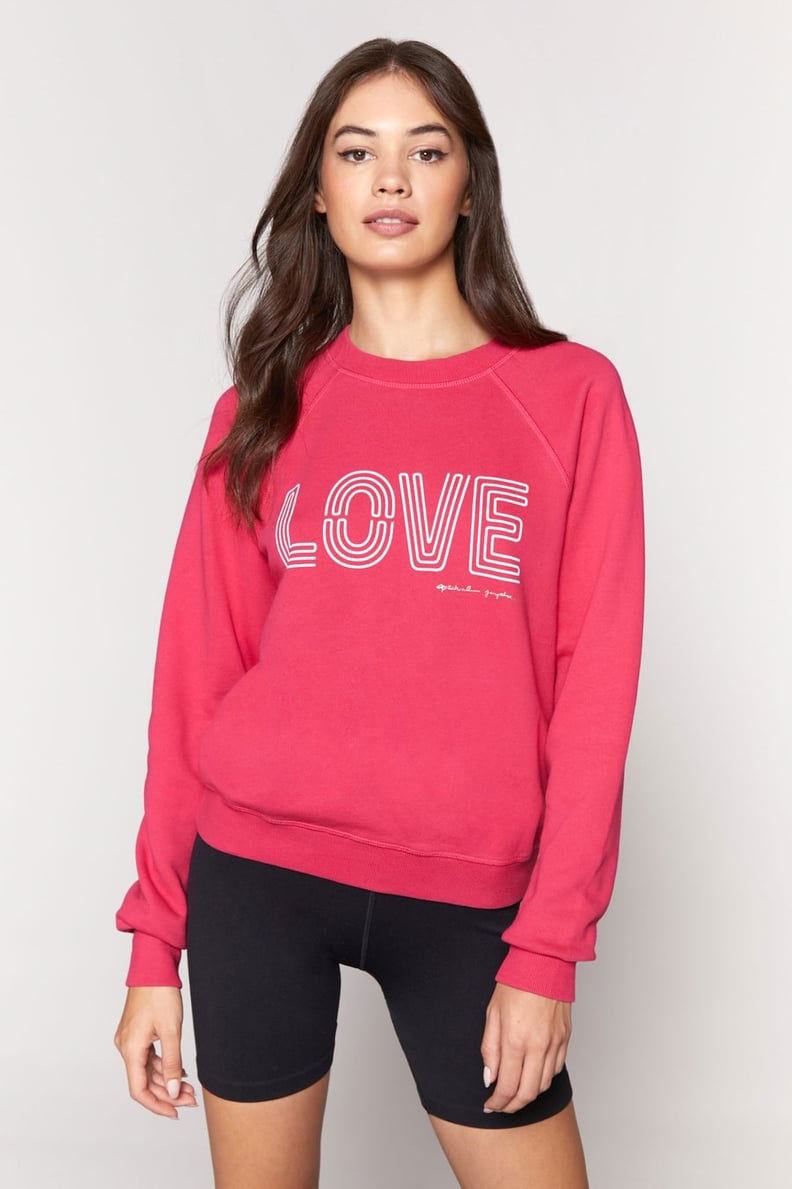 Spiritual Gangster Love Bridget Raglan Sweatshirt