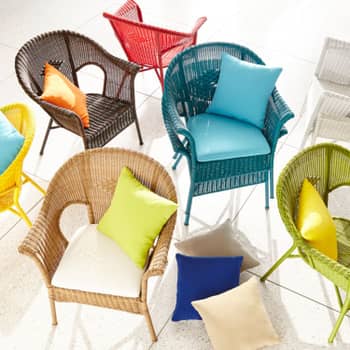 Casbah mocha clearance stacking chair