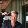 Gwen Stefani Gives Blake Shelton a Tiger King-Inspired Mullet Haircut at Their Oklahoma Ranch