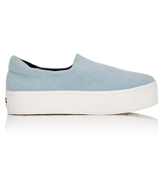 Opening Ceremony Denim Slip-On Platform Sneakers ($195)