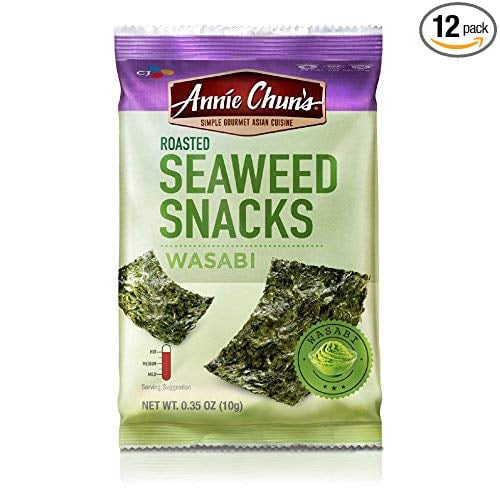 Annie Chun's Roasted Seaweed Snacks, Wasabi