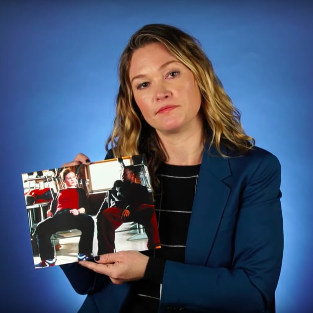 Julia Stiles Reacts To Her Most Memorable Looks Video Popsugar Fashion