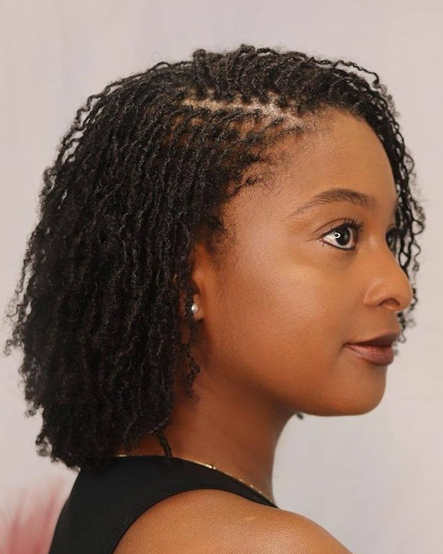 First time attempting two strand twist on my short hair : r/BlackHair