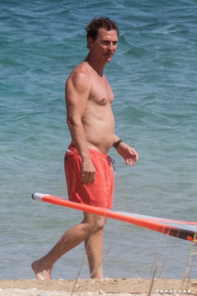 Matthew McConaughey Shirtless in Greece Pictures June 2019