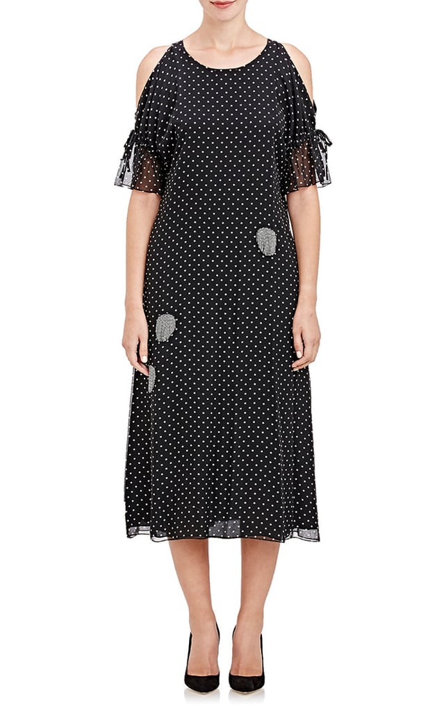 Thakoon Beaded-Fringe Open Shoulder Dress ($775, originally $1,550)