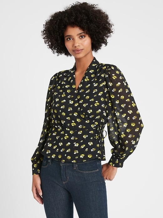 Banana Republic Wrap-Top