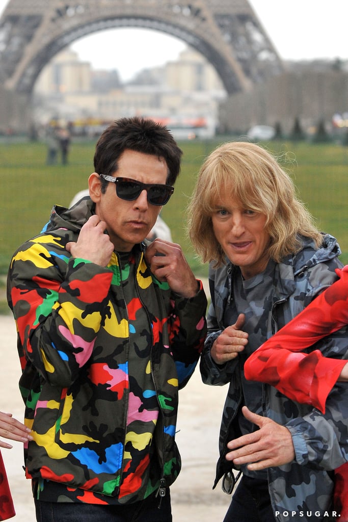 Ben Stiller and Owen Wilson Acting Like Zoolander in Paris