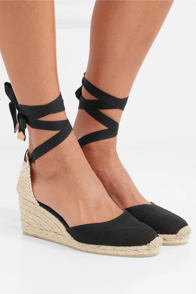 Meghan and Pippa's Castañer Carina Canvas Wedges