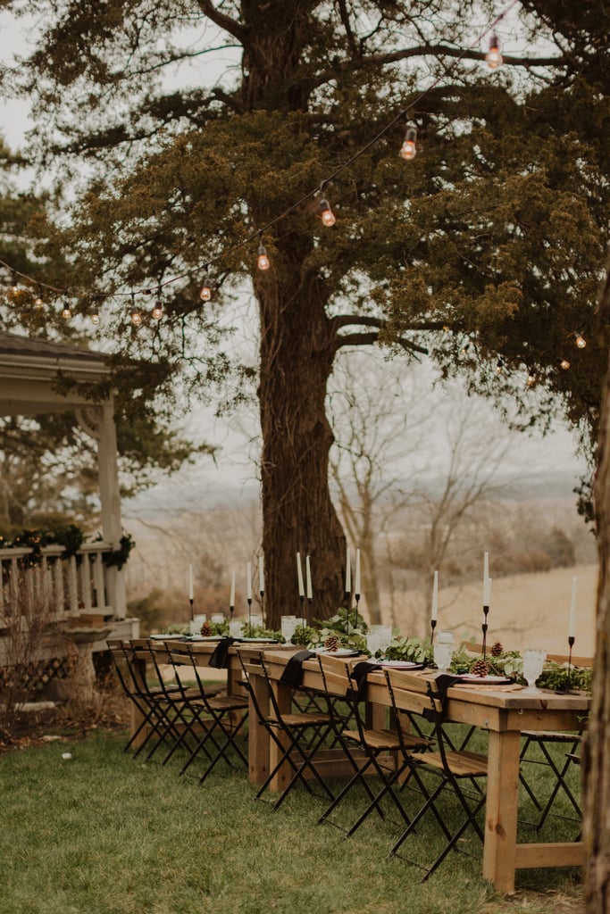 Outdoor North Pole Christmas Wedding Ideas