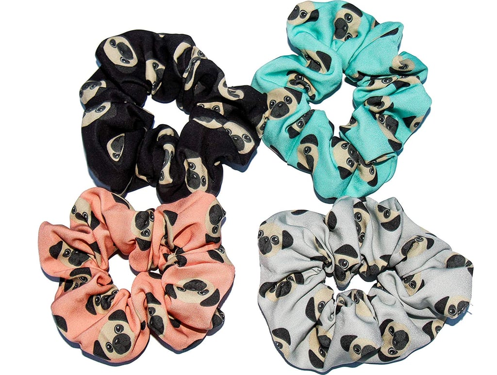 Pug Hair Scrunchies