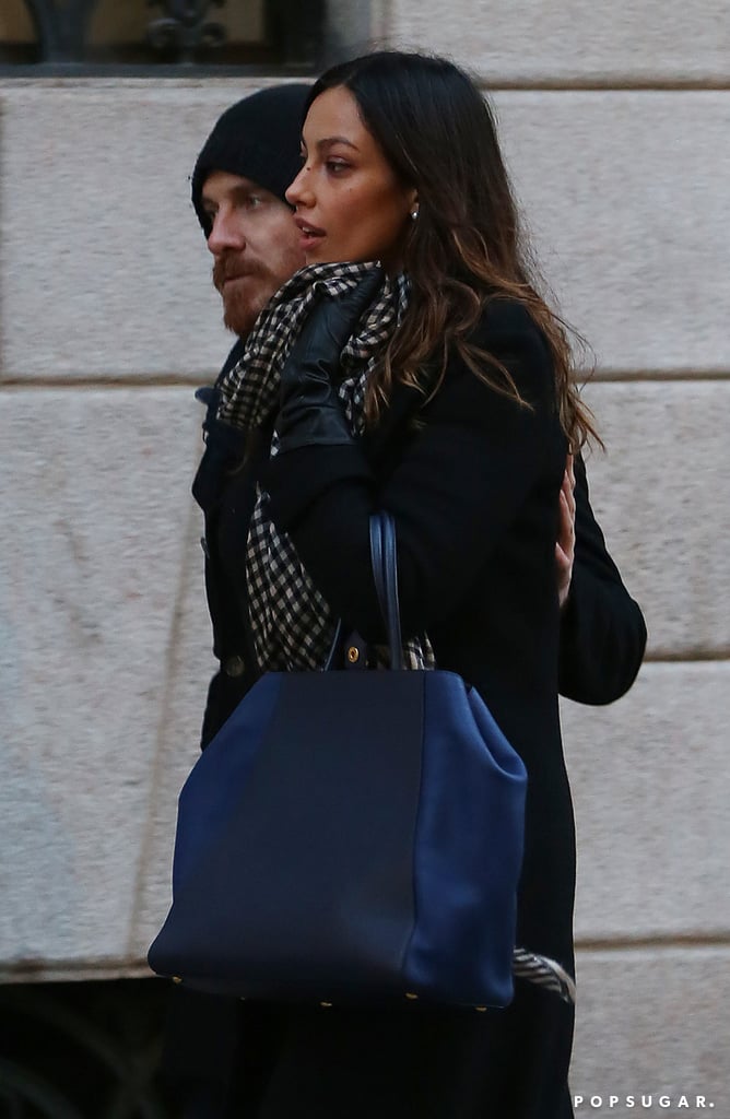 Michael Fassbender Holding Hands With Madalina Ghenea Popsugar Celebrity