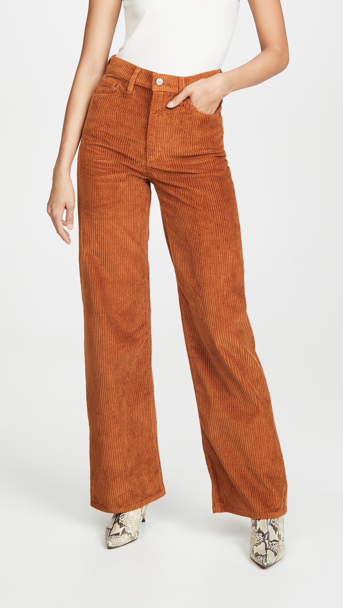 laden plank architect Levi's Ribcage Wide Leg Jeans | 7 Fall Pants Trends More Enticing Than Your  Best Pair of Jeans | POPSUGAR Fashion Photo 31
