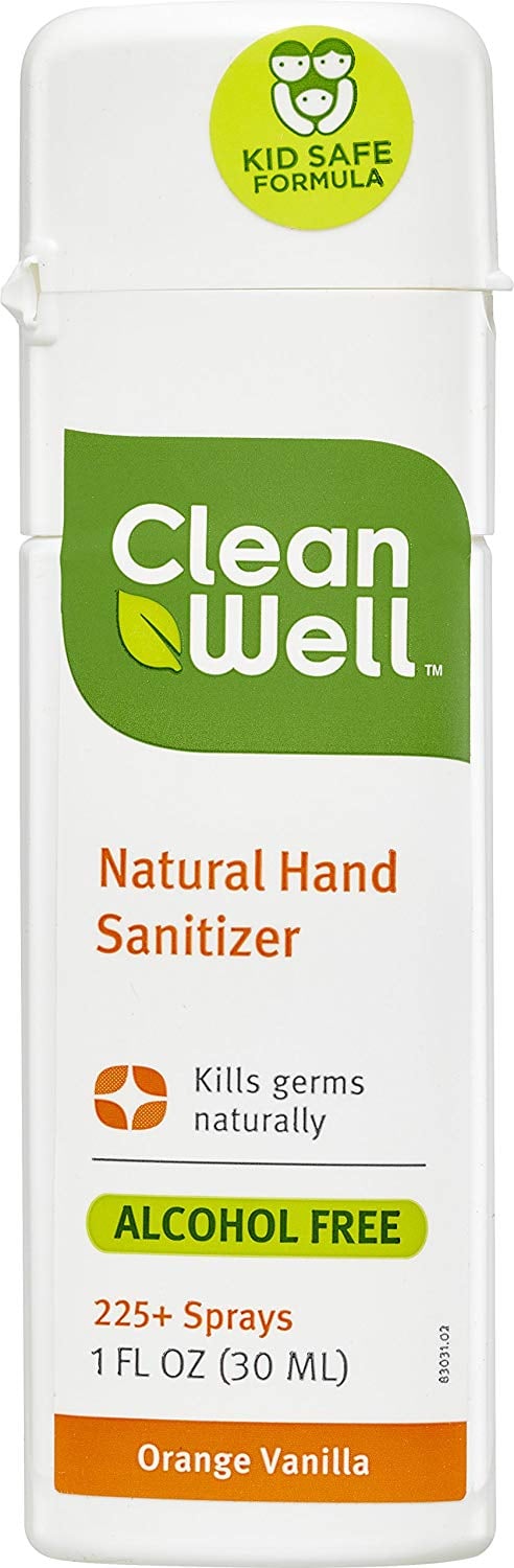 CleanWell Natural Hand Sanitizer Spray