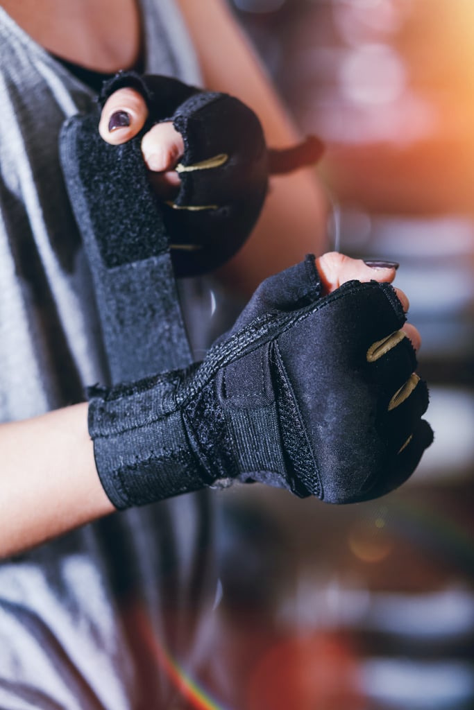 Weightlifting Gloves iPhone Wallpaper