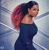 Oprah Rocked Purple Hair Because