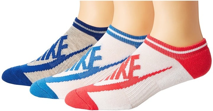 Nike Sportswear Striped No Show 3-Pair Socks Women's Crew Cut Socks