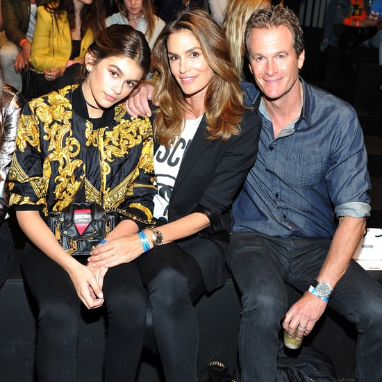 Cindy Crawford and Kaia Gerber at Moschino Show 2016