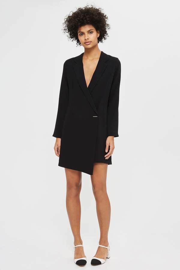 Topshop Asymmetric Blazer Dress