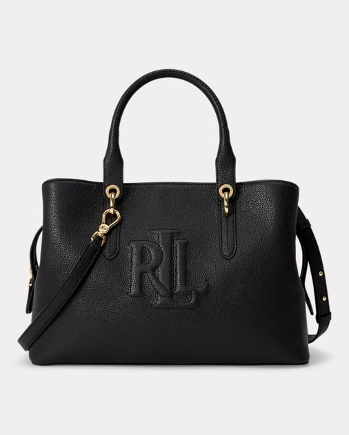 Ralph Lauren x Friends Hayward Leather Medium Satchel