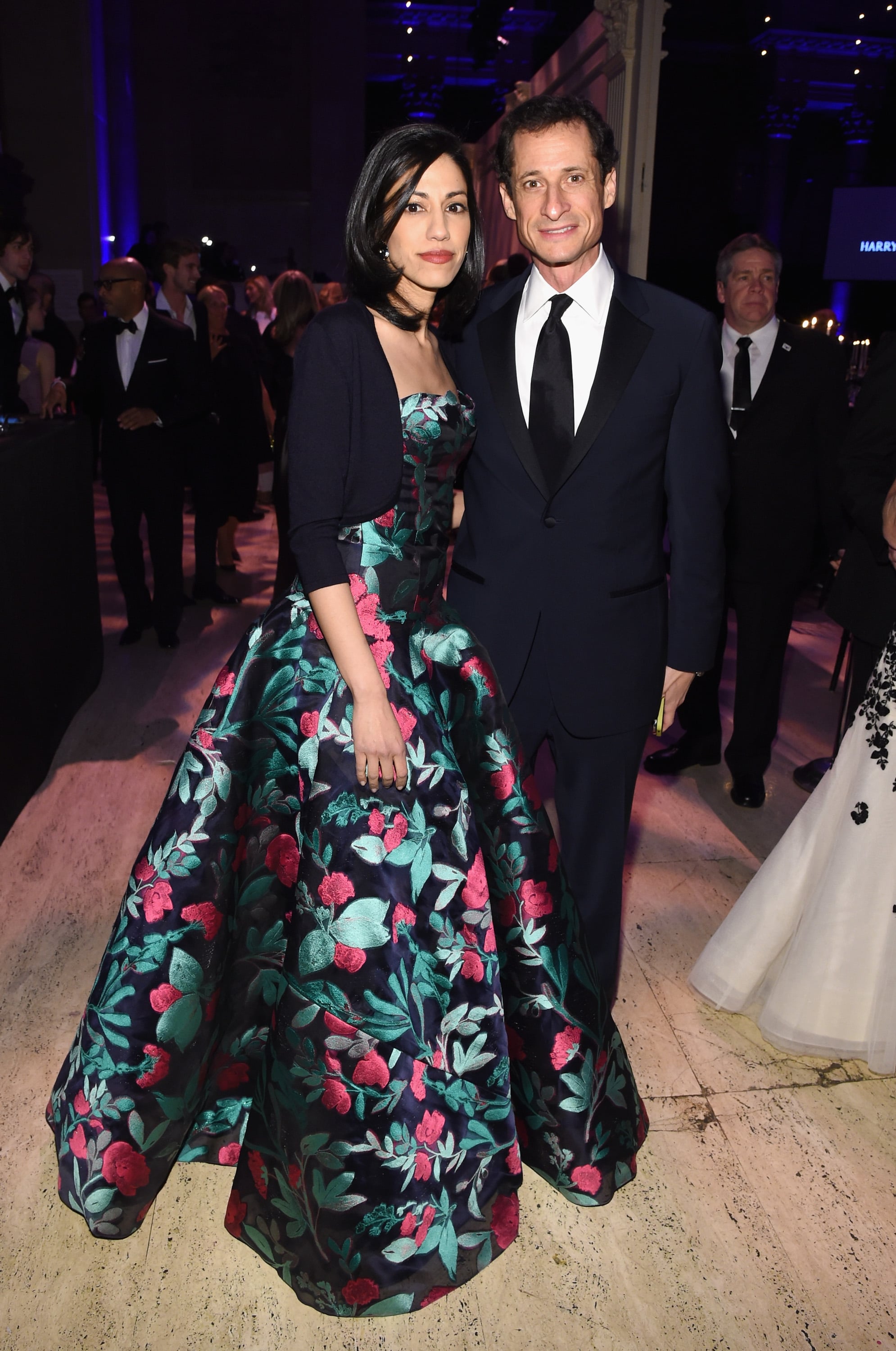 Huma Abedin Stands Behind Hillary 