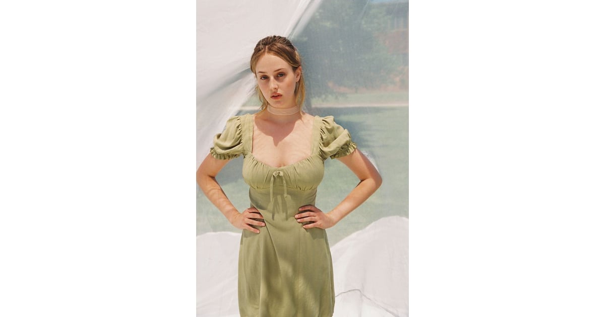 Uo cassia puff sleeve new arrivals mini dress