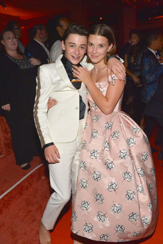 Millie Bobby Brown And Noah Schnapp At The 2018 Emmys Popsugar