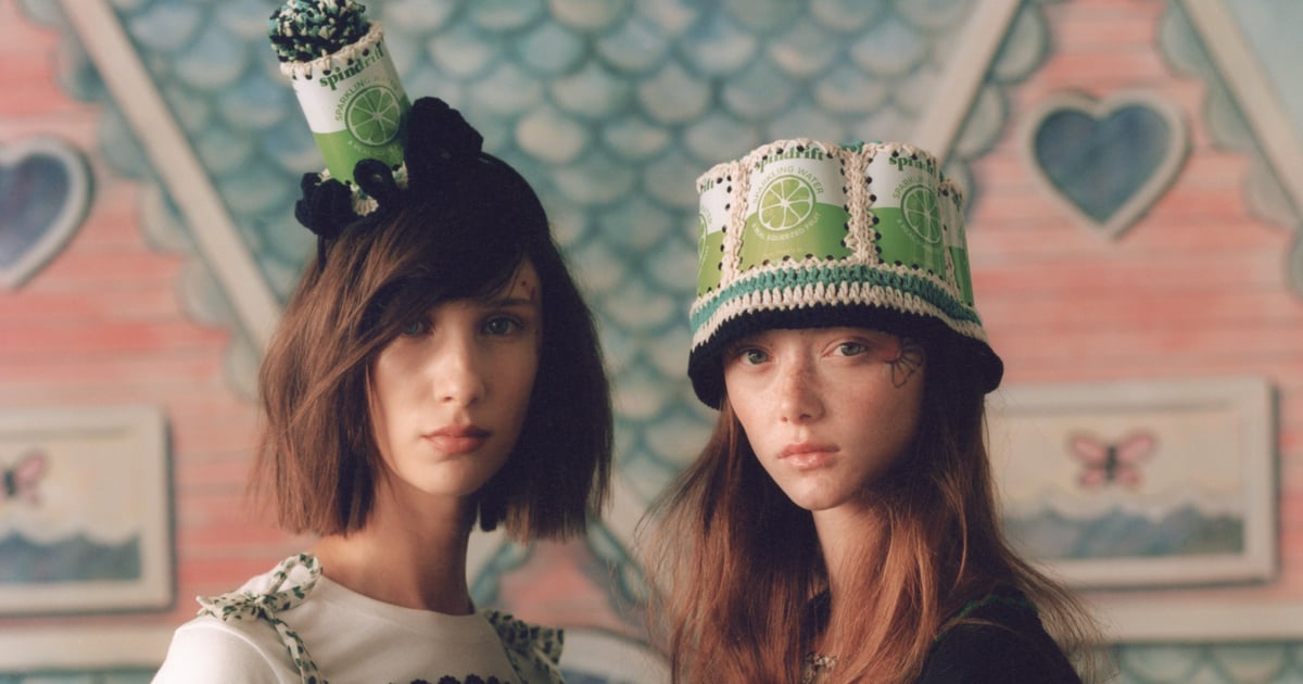 These Wildly Fun Spindrift Bucket Hats Were the Highlight of Anna Sui’s Presentation