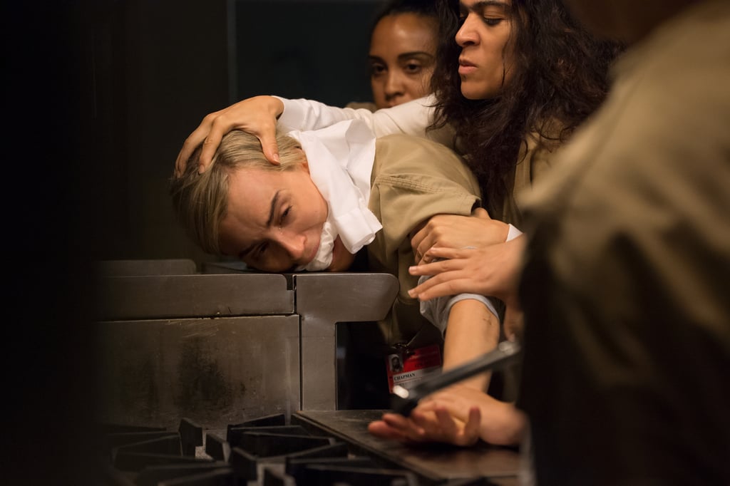 What did Piper (Taylor Schilling) do to piss off Blanca (Laura Gómez)?!