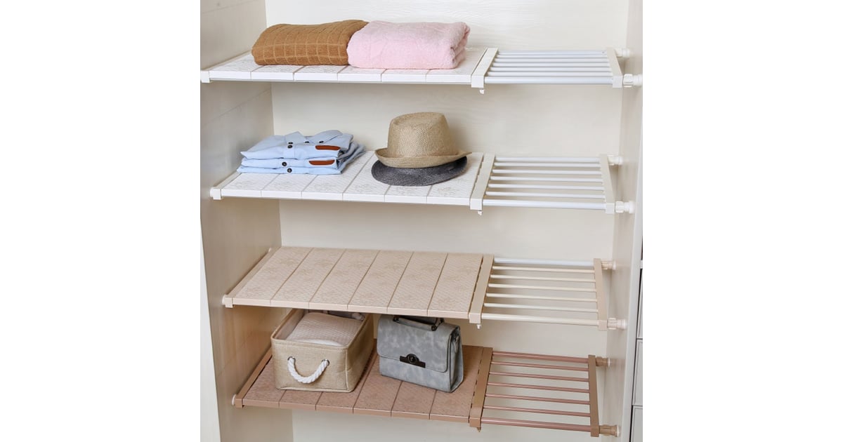 Apsoonsell Adjustable Shelf Closet Storage Rack Organiser Ways to Organise Your Wardrobe