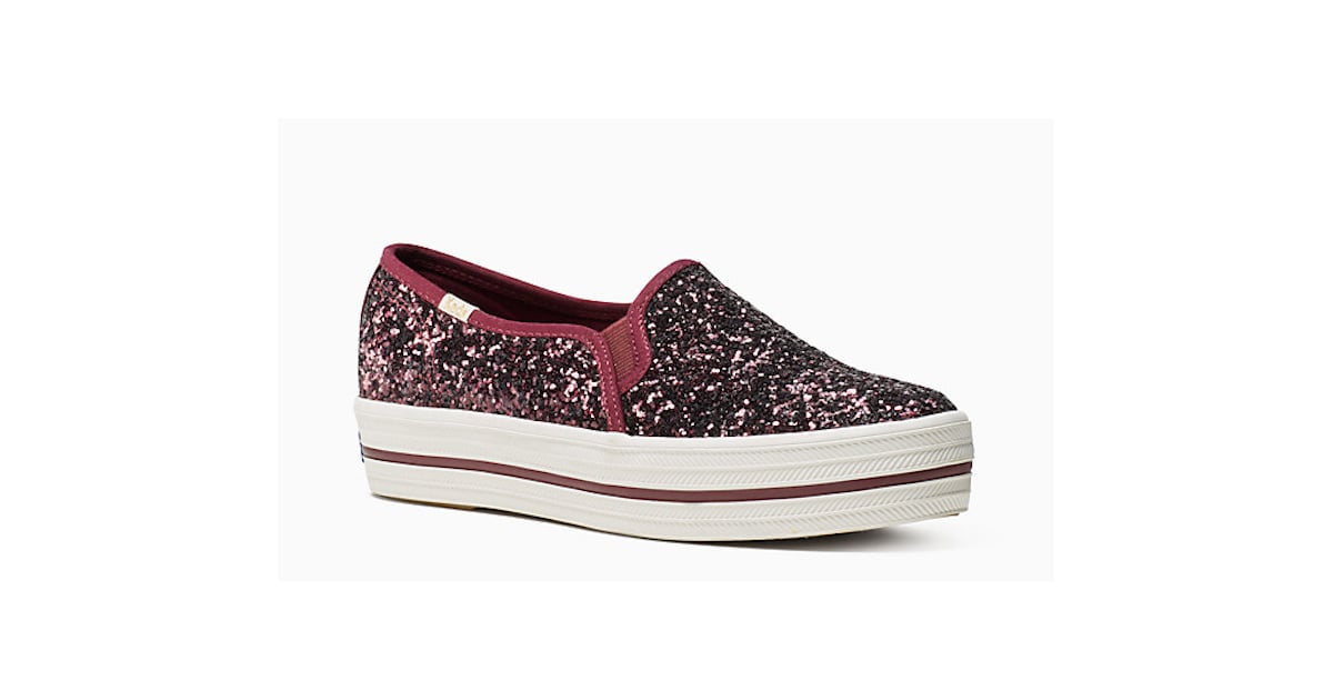 Kate Spade x Keds Triple Decker Flats | Oh My Sparkles! Kate Spade Released  New Holiday Shoes, and You Must See Them | POPSUGAR Fashion Photo 13