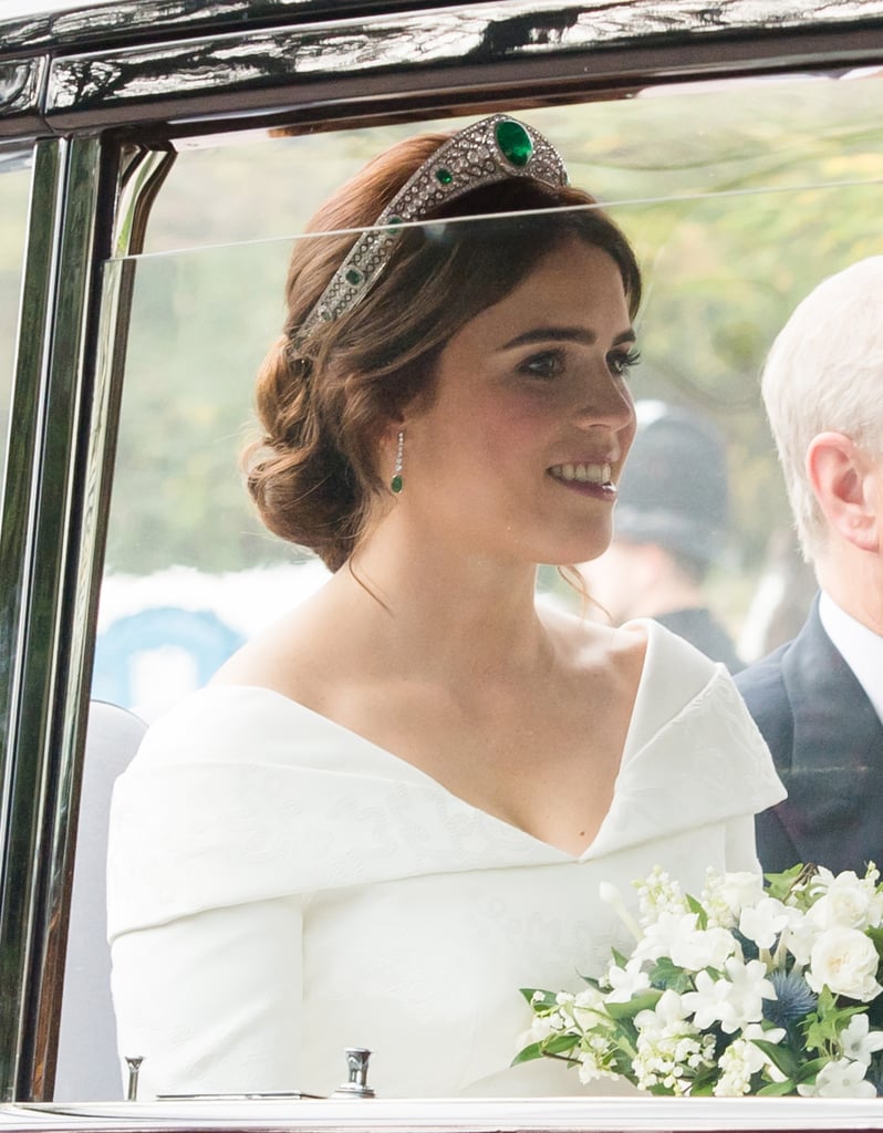 Princess Eugenie Tiara on Her Wedding Day