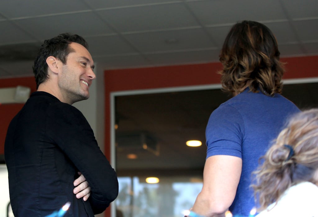 Mark Wahlberg and Jude Law Out in LA November 2016