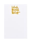 Blah Blah Blah Notepad