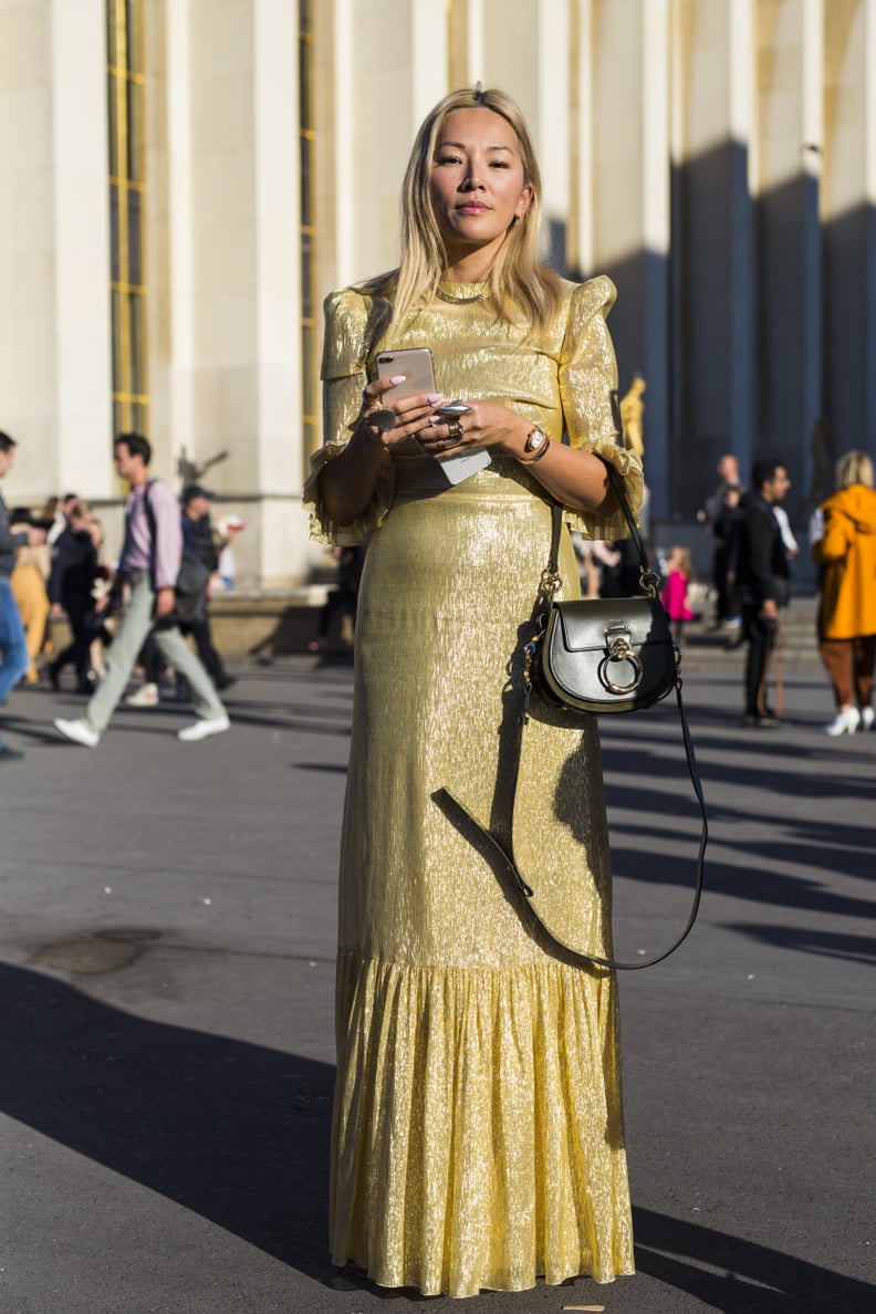 A Gold Dress