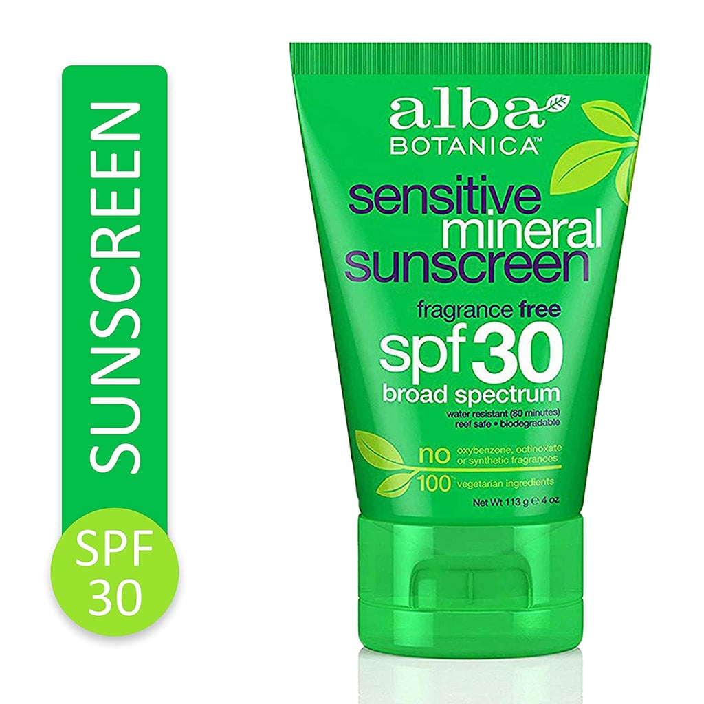 Best Sunscreen For Sensitive Skin Alba Botanica Sensitive Fragrance