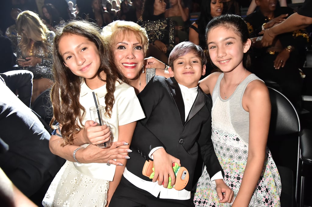 Jennifer Lopez and Her Kids at the 2018 MTV VMAs