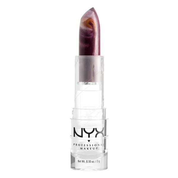 NYX Faux Marble Lipstick in Berry