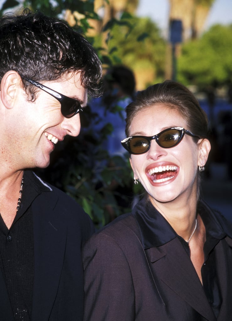 Julia and actor Rupert Everett were a match at the Blockbuster Awards in 1998.