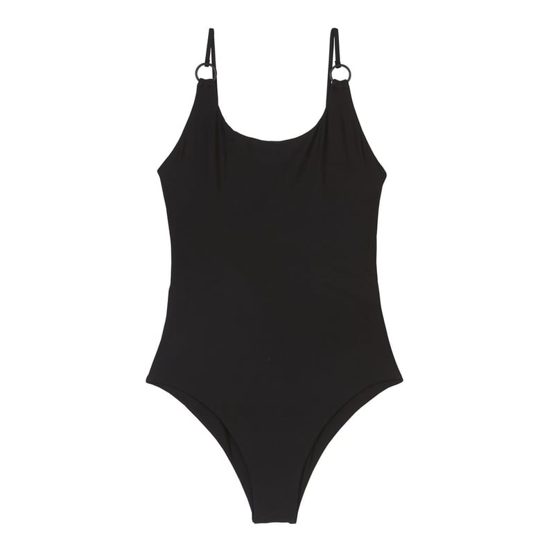 Kylie Jenner Black Swimsuit With Stormi Popsugar Fashion 