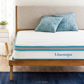 The Best-Selling Linenspa Memory Foam Mattress Topper Transforms Sleep