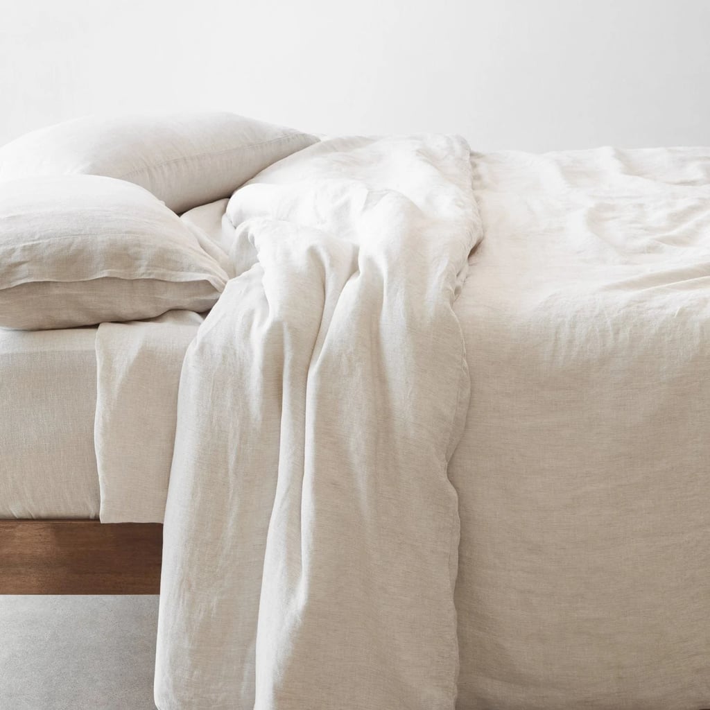 For Her Bed: The Citizenry Stonewashed Linen Duvet Cover