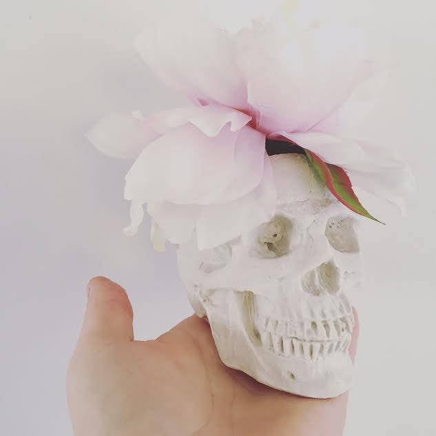 Skull Vase