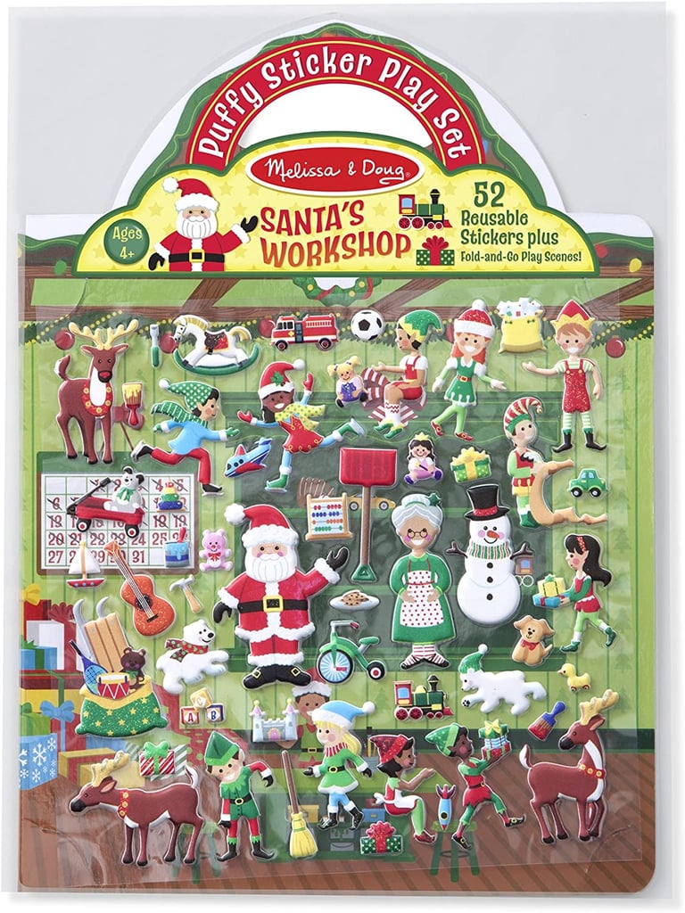 Melissa & Doug Puffy Stickers – Santa’s Workshop