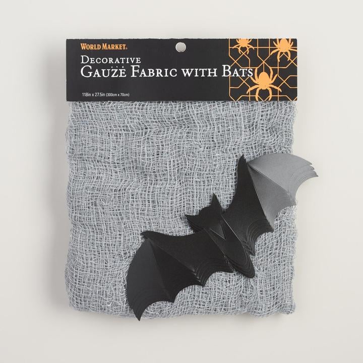 Gauze and Spider Halloween Decor Kit