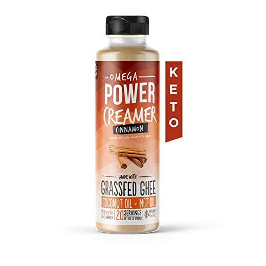 Omega PowerCreamer Cinnamon Keto Coffee Creamer