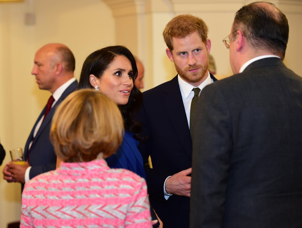 Prince Harry and Meghan Markle at 100 Days to Peace Concert